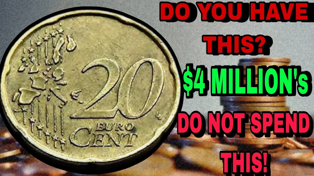 TOP 7 COMMON GOLD 20 EURO CENTS COINS WORTH A LOT OF MONEY THAT COULD BE IN YOUR POCKET CHANGE!