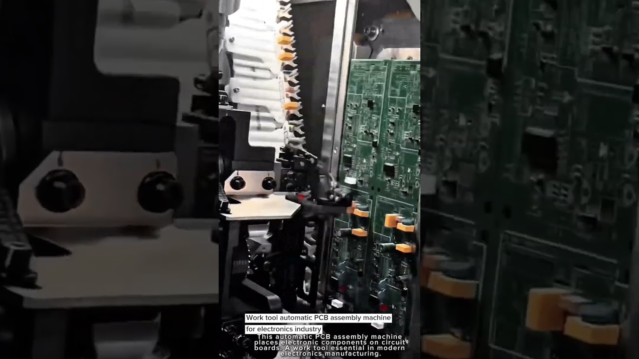 Work tool automatic PCB assembly machine for electronics industry