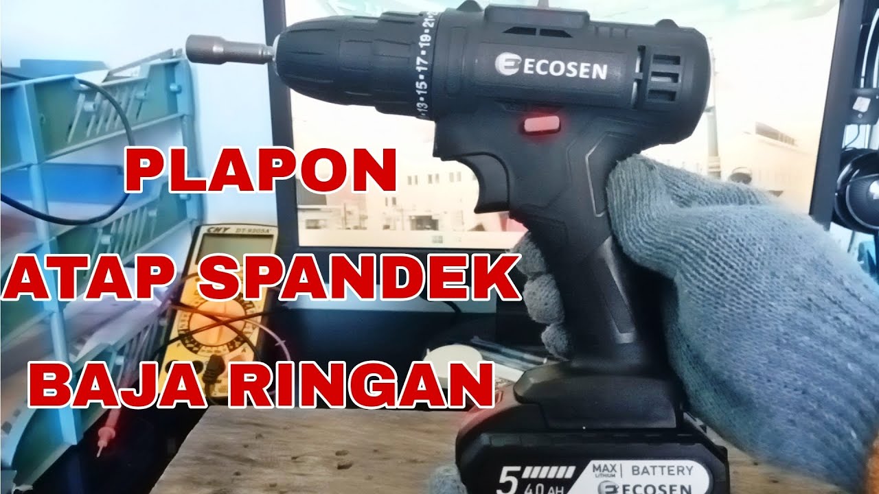 ECOSEN BOR BATERAI 12 VOLT