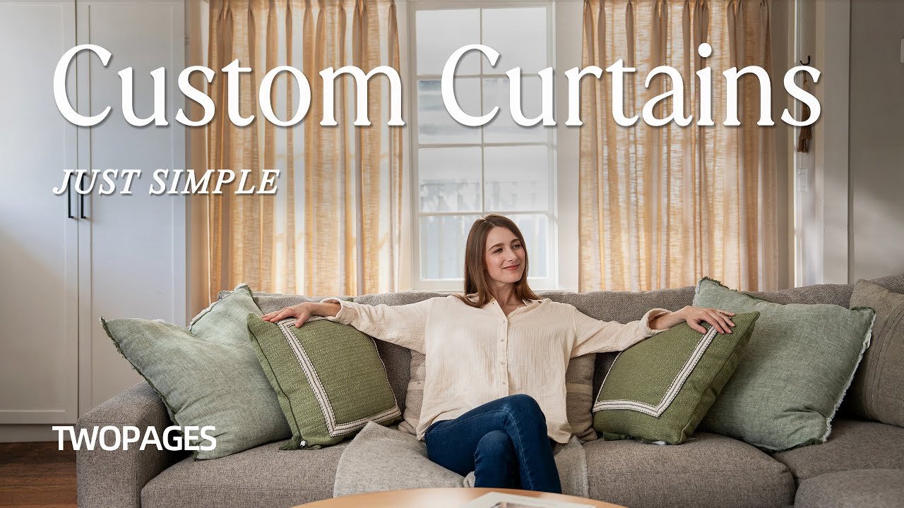 TWOPAGES | Custom Curtains Made Simple