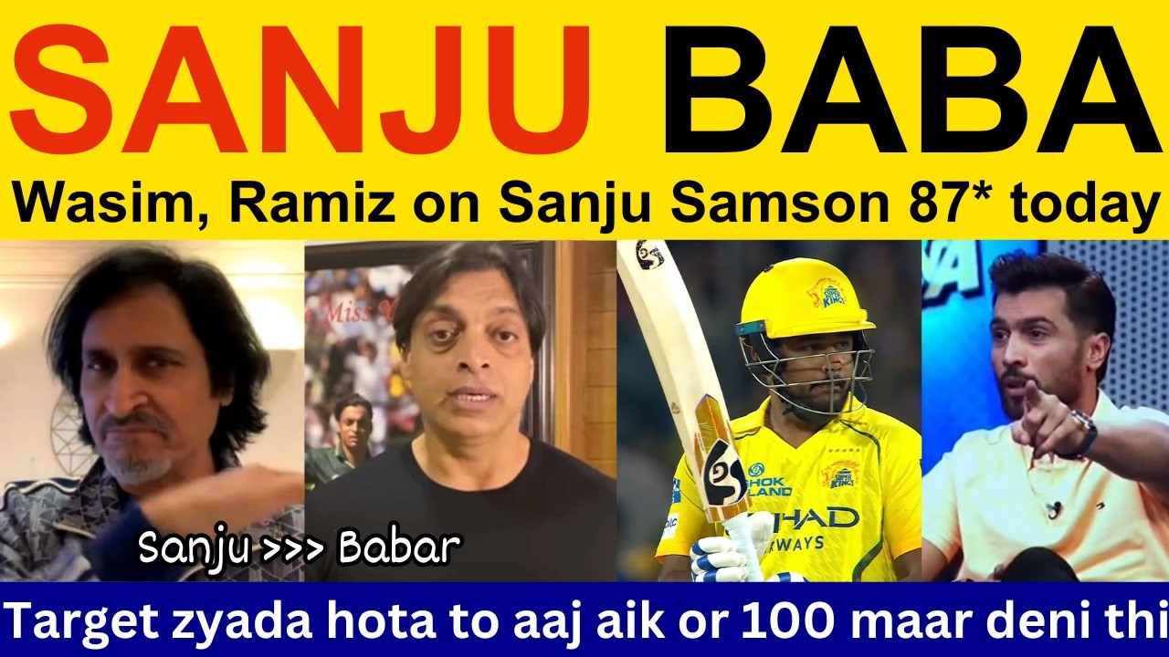M. Amir Shocked 😱 on Sanju Samson batting today | PAK Media reaction, Shoaib Akhtar on Sanju Samson