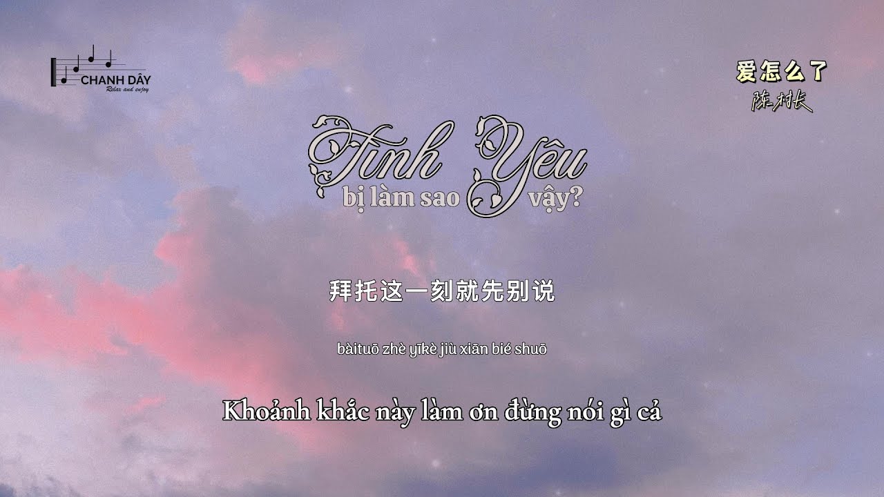 [Vietsub] Tình yêu bị làm sao vậy (爱怎么了) - Trần Thôn Trưởng (Giang Thủ) 陈村长 (江守) - Hot Douyin
