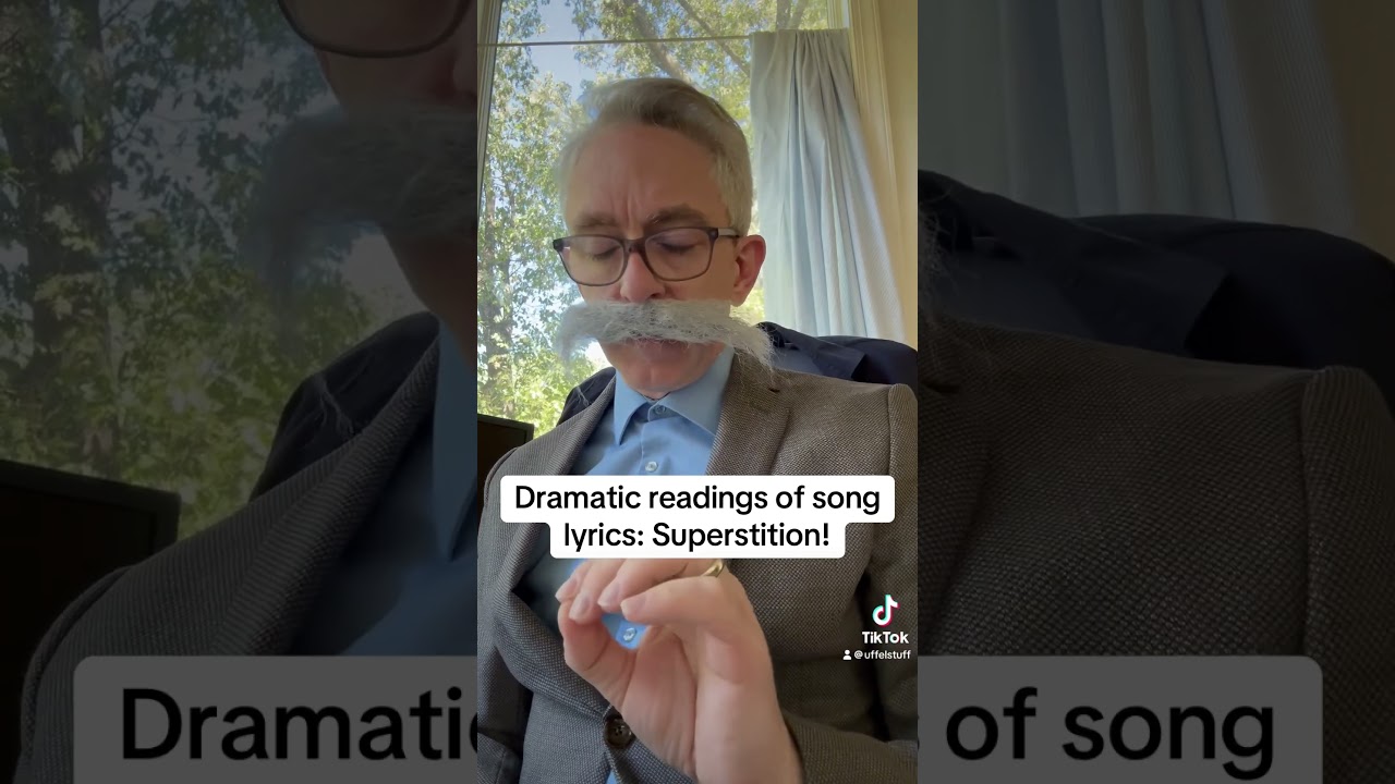 Dramatic readings of song lyrics 