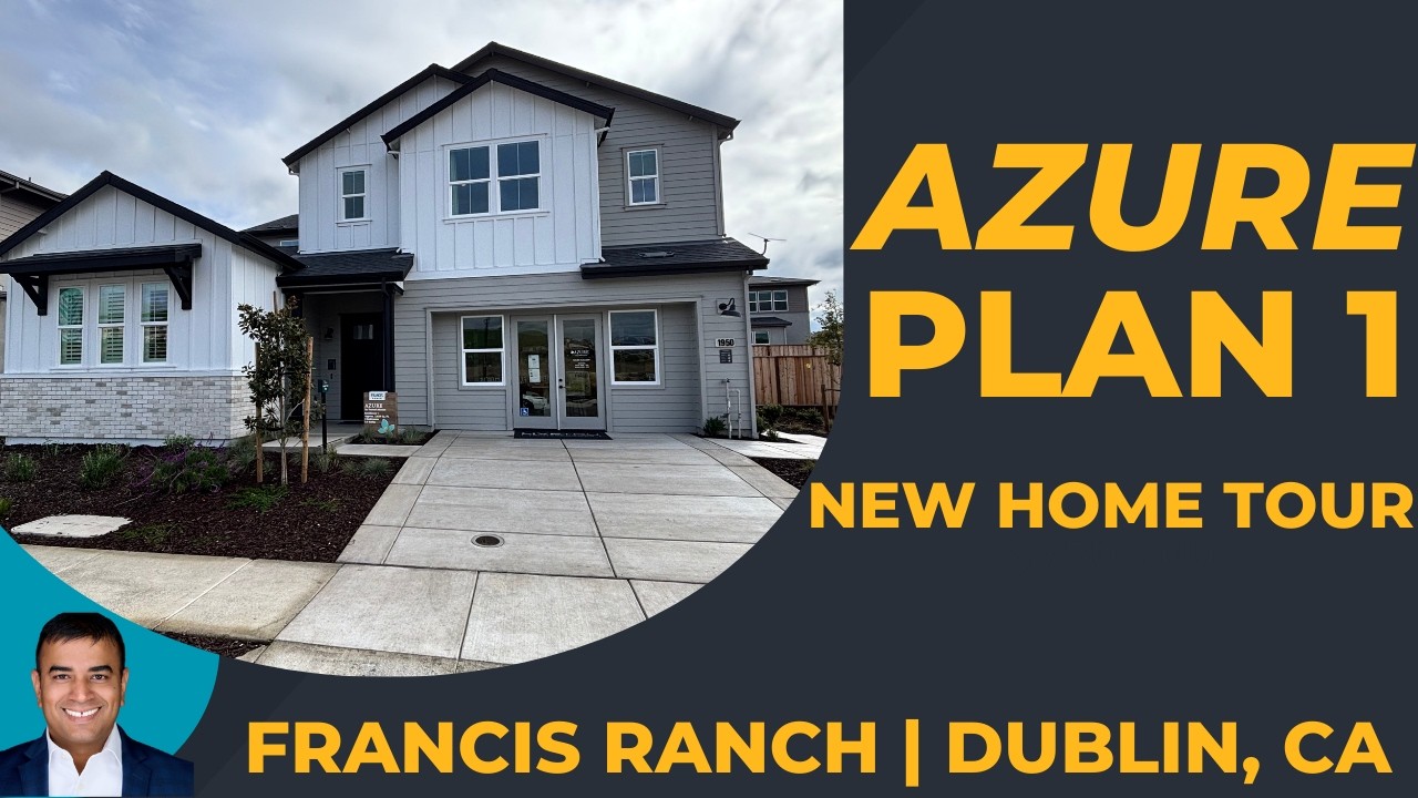 Azure Plan 1 Walkthrough | Francis Ranch | Dublin CA (New Construction Tour)
