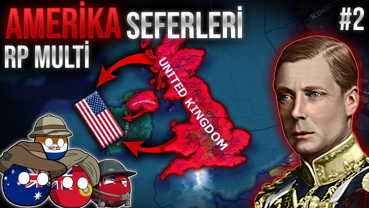 AVRUPA KAPILARINA DOĞRU | Hearts of Iron IV - Multiplayer | KRALCI İNGİLTERE #FİNAL