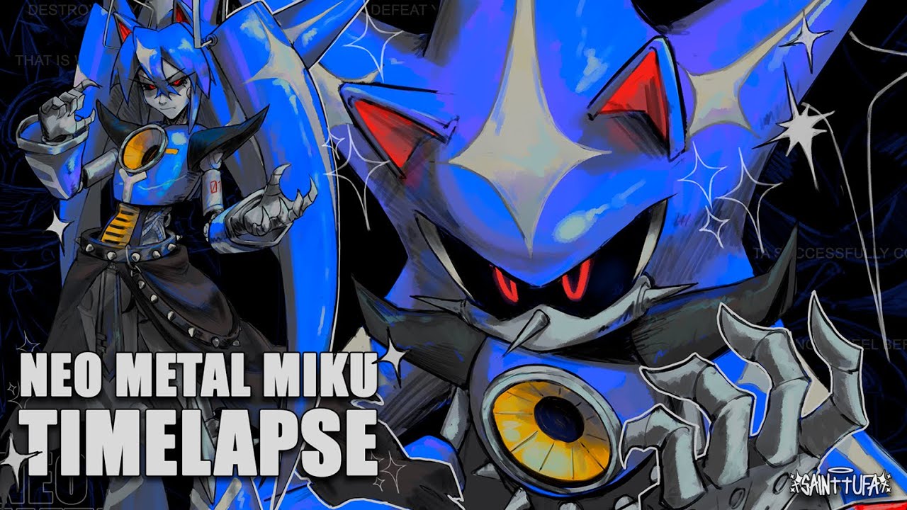 【NEO METAL MIKU  Timelapse】 | SAINTTUFA
