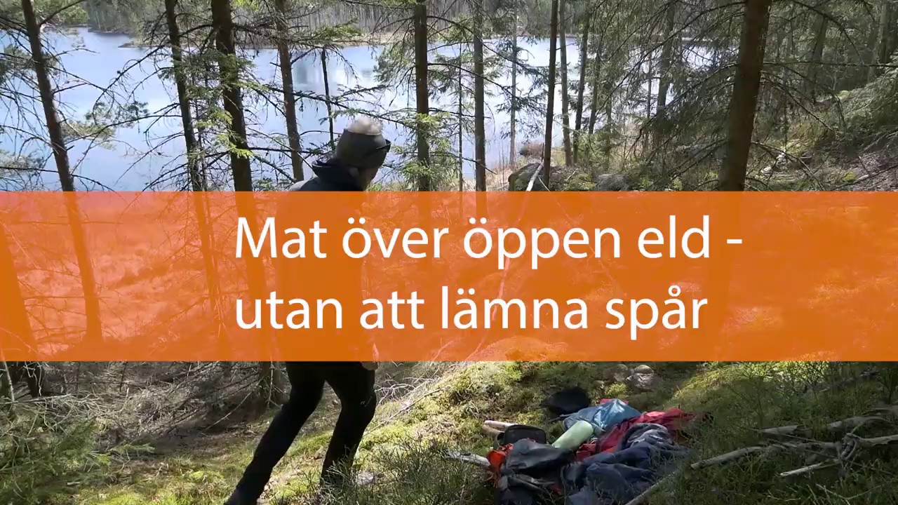 Laga mat över öppen eld - utan att lämna ett spår