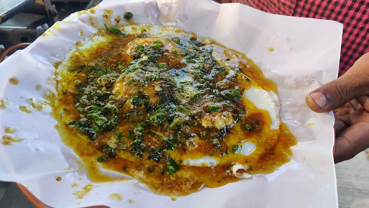 Australian Green Half Fry | Boiled Egg Masala | Anda Bhurji | Boiled Egg Fry | Pune Street Food