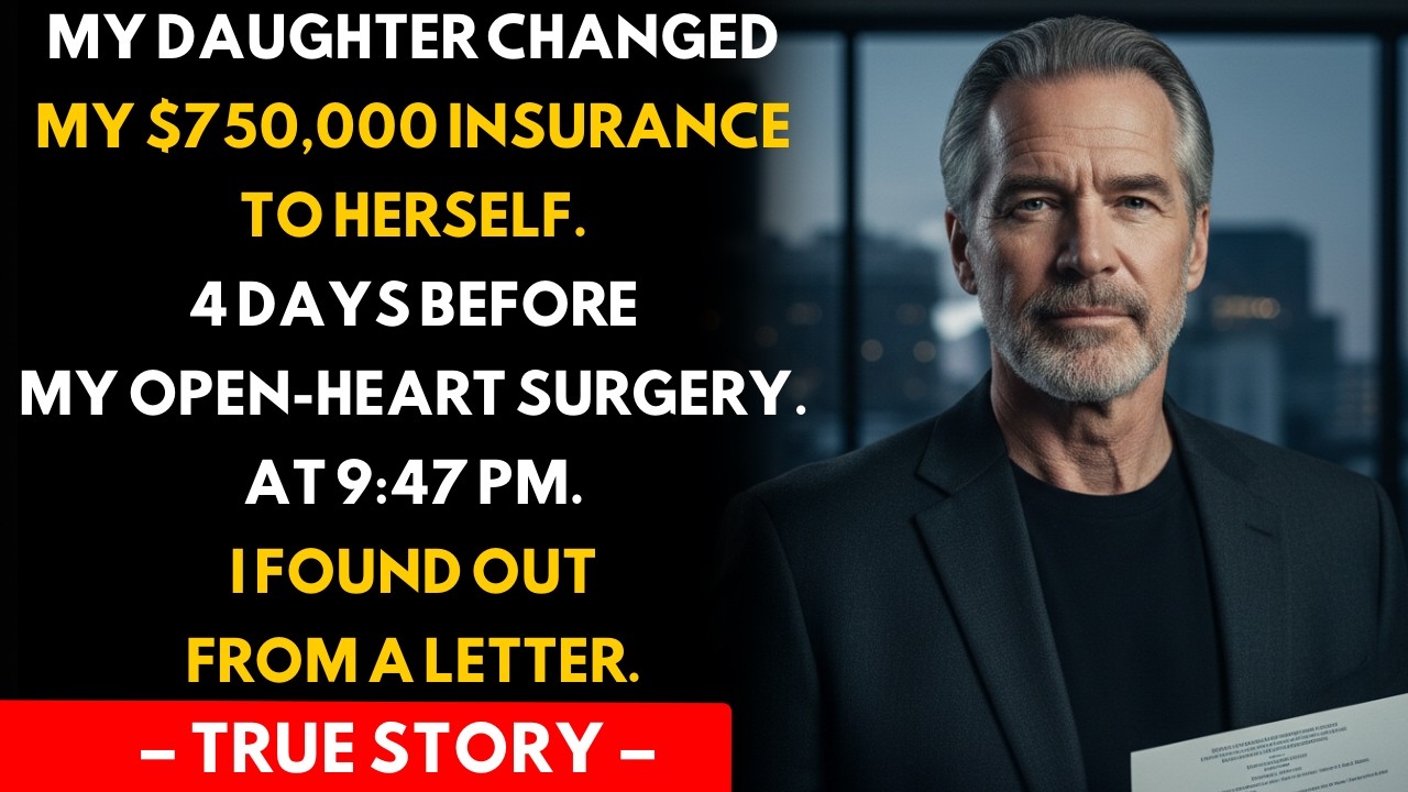 My Daughter Made Herself My $750,000 Beneficiary — Four Days Before My Open-Heart Surgery.