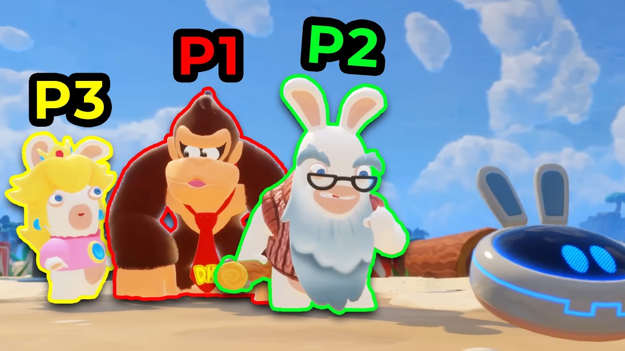Mario + Rabbids Donkey Kong Adventure DLC BUT Co-op Multiplayer!