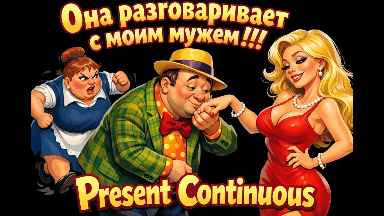 Present Continuous просто, коротко. Действие сейчас, временно, в будущем. Образование, использование