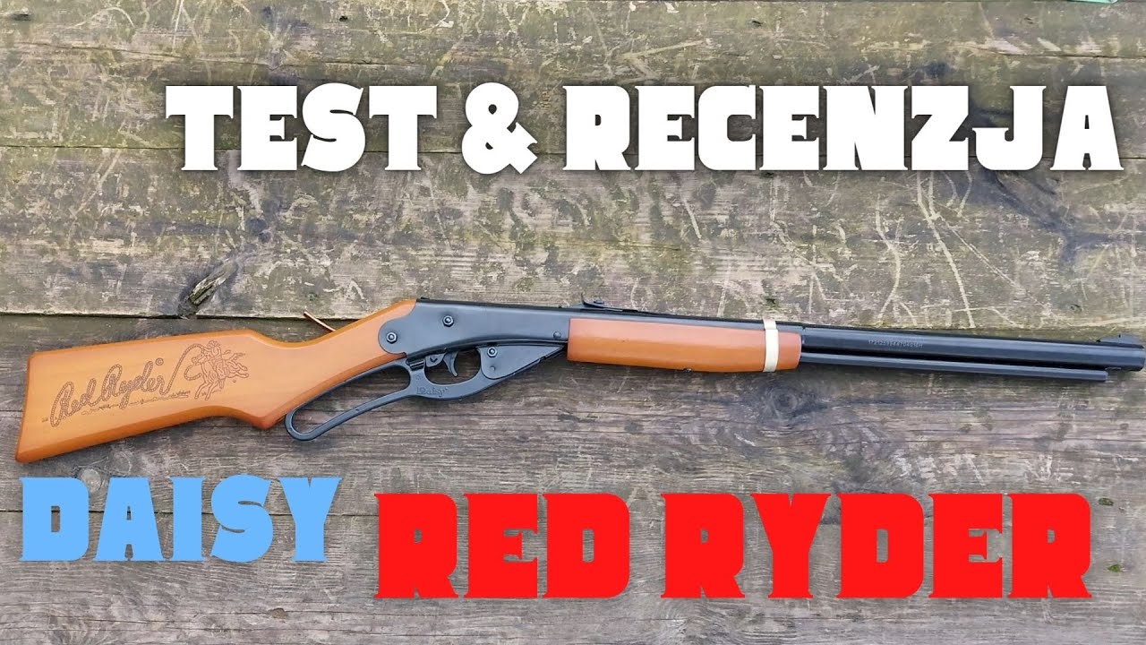 DAISY RED RYDER CARBINE TEST & RECENZJA