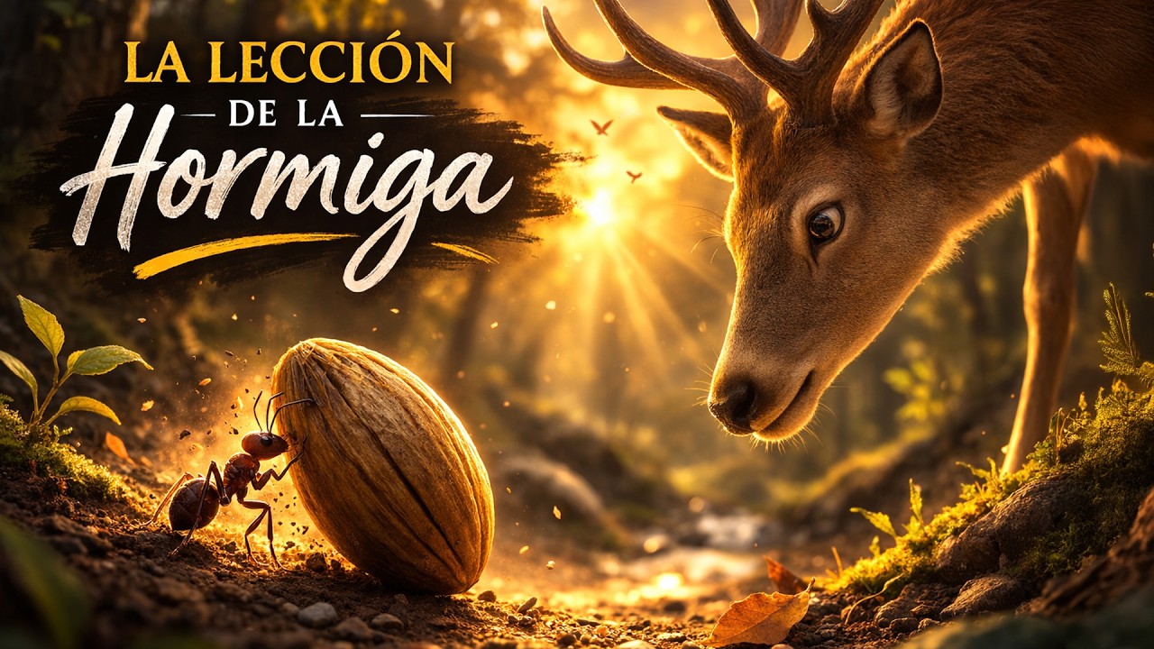 La Hormiga y el Ciervo: Una Pequeña Historia con una Gran Lección