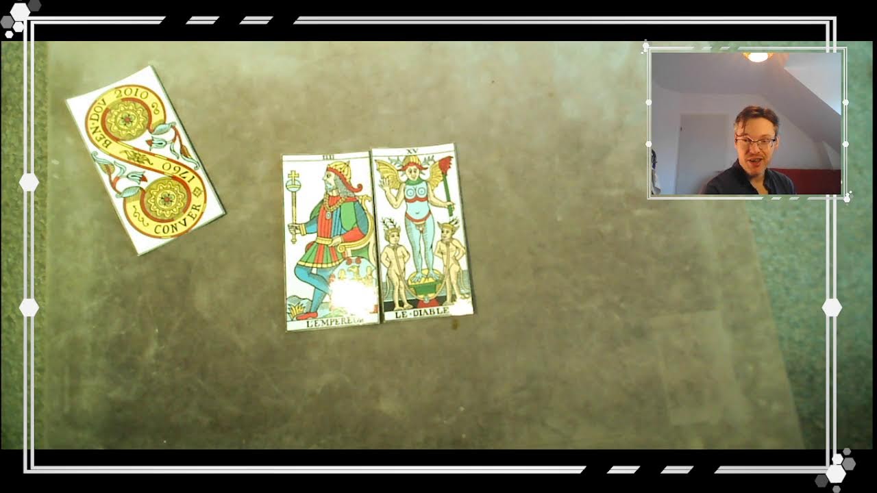 l'AIDE, l'étude de l'association EMPEREUR / DIABLE du Tarot de Marseille