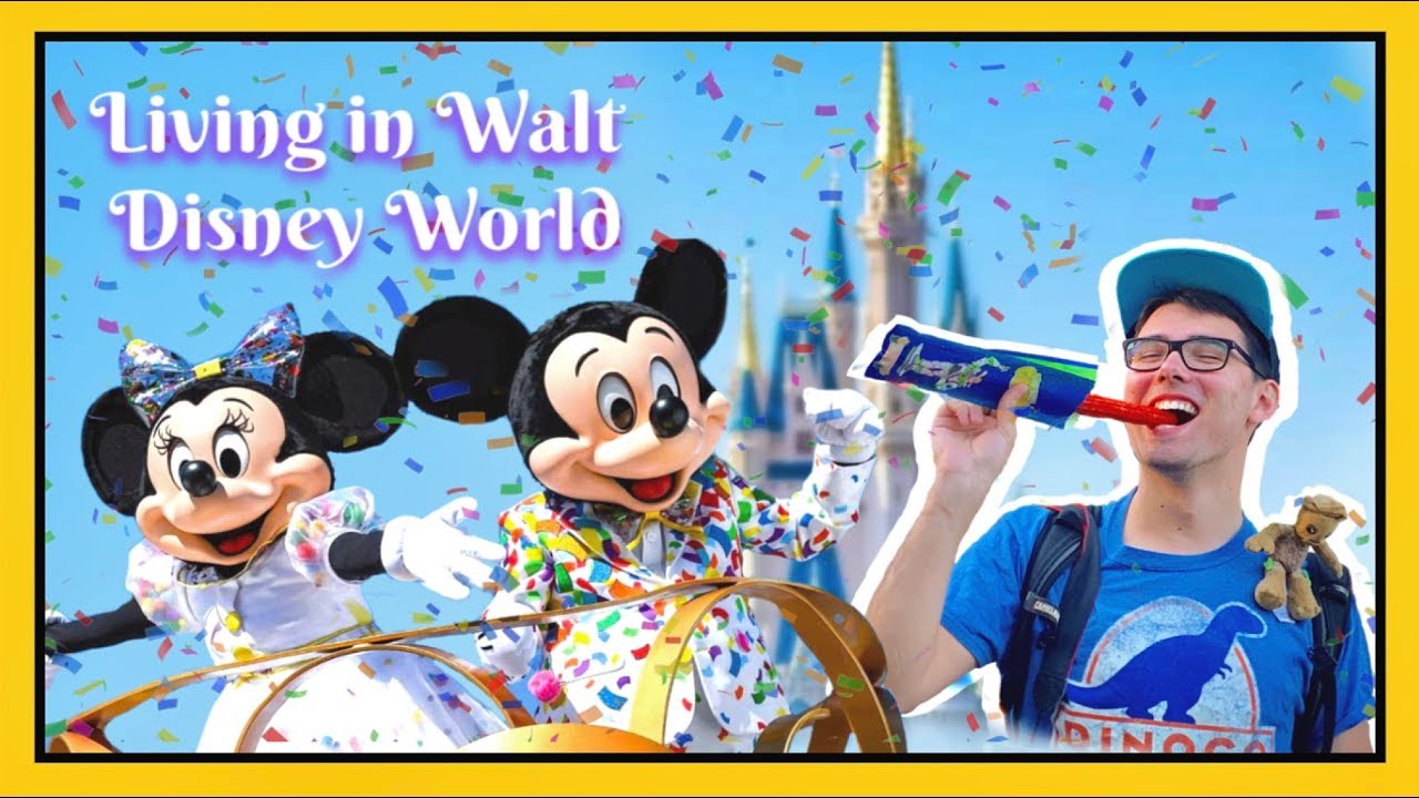 MAN SPENT ENTIRE YEAR LIVING AT DISNEY WORLD | Kevin Heimbach YouTube Rewind 2018