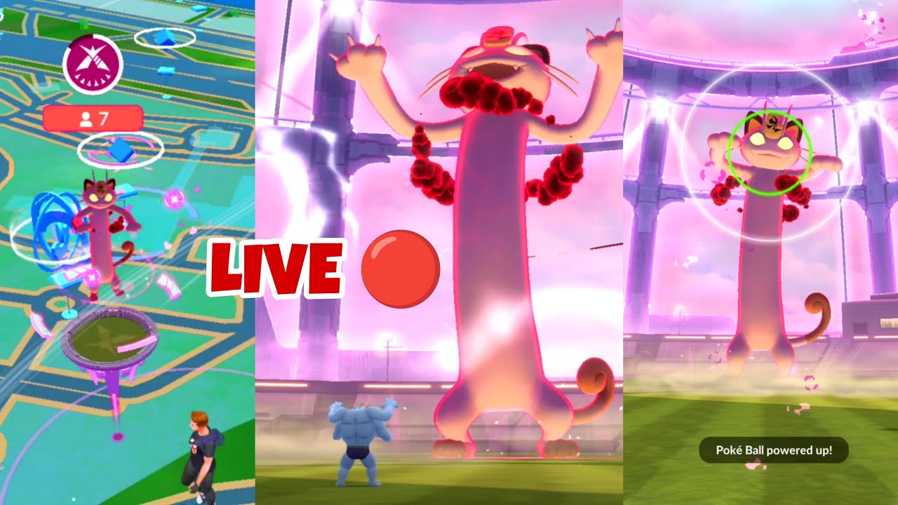 GIGANTAMAX Mewoth Max Battle Day 🔴 LIVE