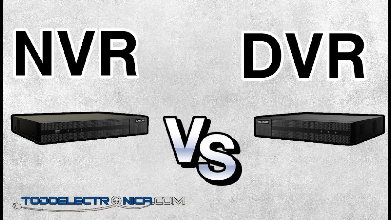 6 diferencias entre un NVR (grabador digital) y un DVR (grabador analógico)