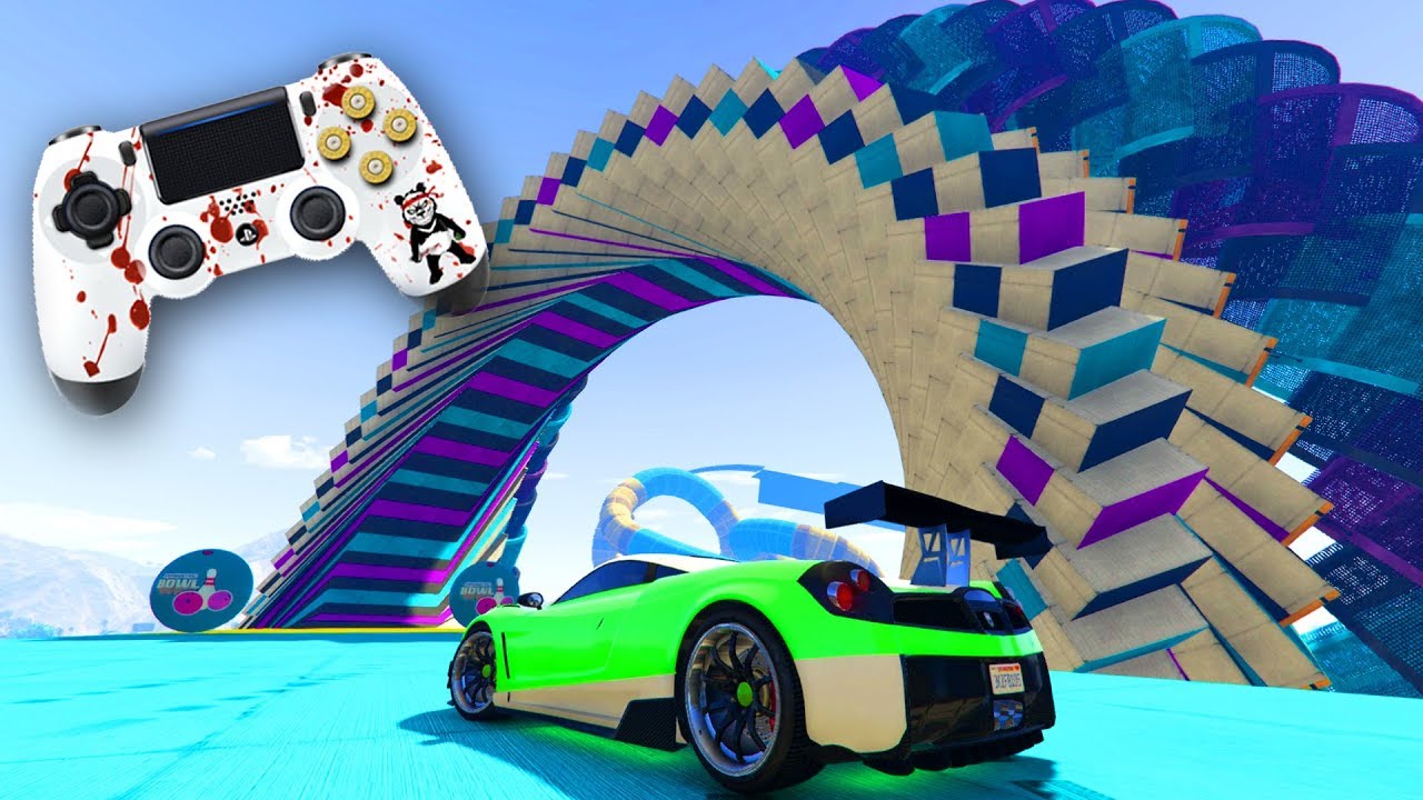 COURSE SANS TOUCHER LA MANETTE OU PAS !? (R2 RACE)