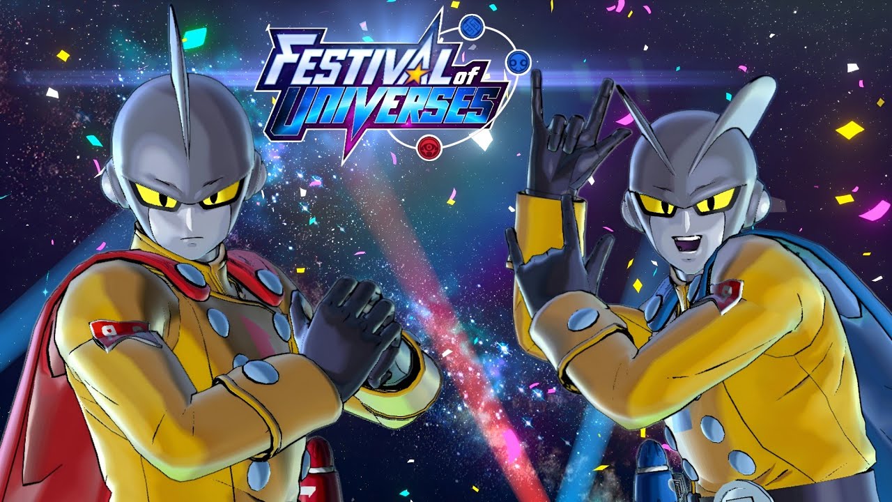 SERIOUS GAMMA 1 & 2  FESTIVAL FIGHT | DRAGONBALL XENOVERSE 2
