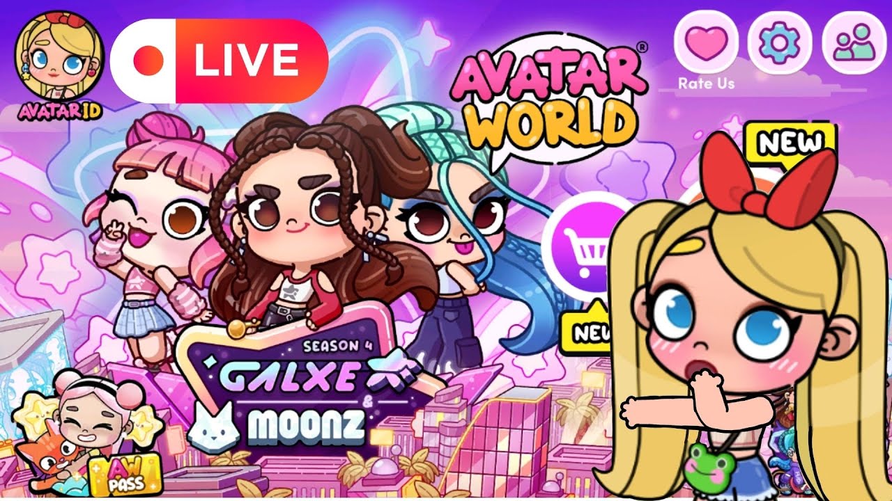 ОМГ, ОГРОМНОЕ ОБНОВЛЕНИЕ K-POP ГАЛАКТИКА - НОВЫЕ АЙДОЛЫ 😍🎤 #nina #avatarworld