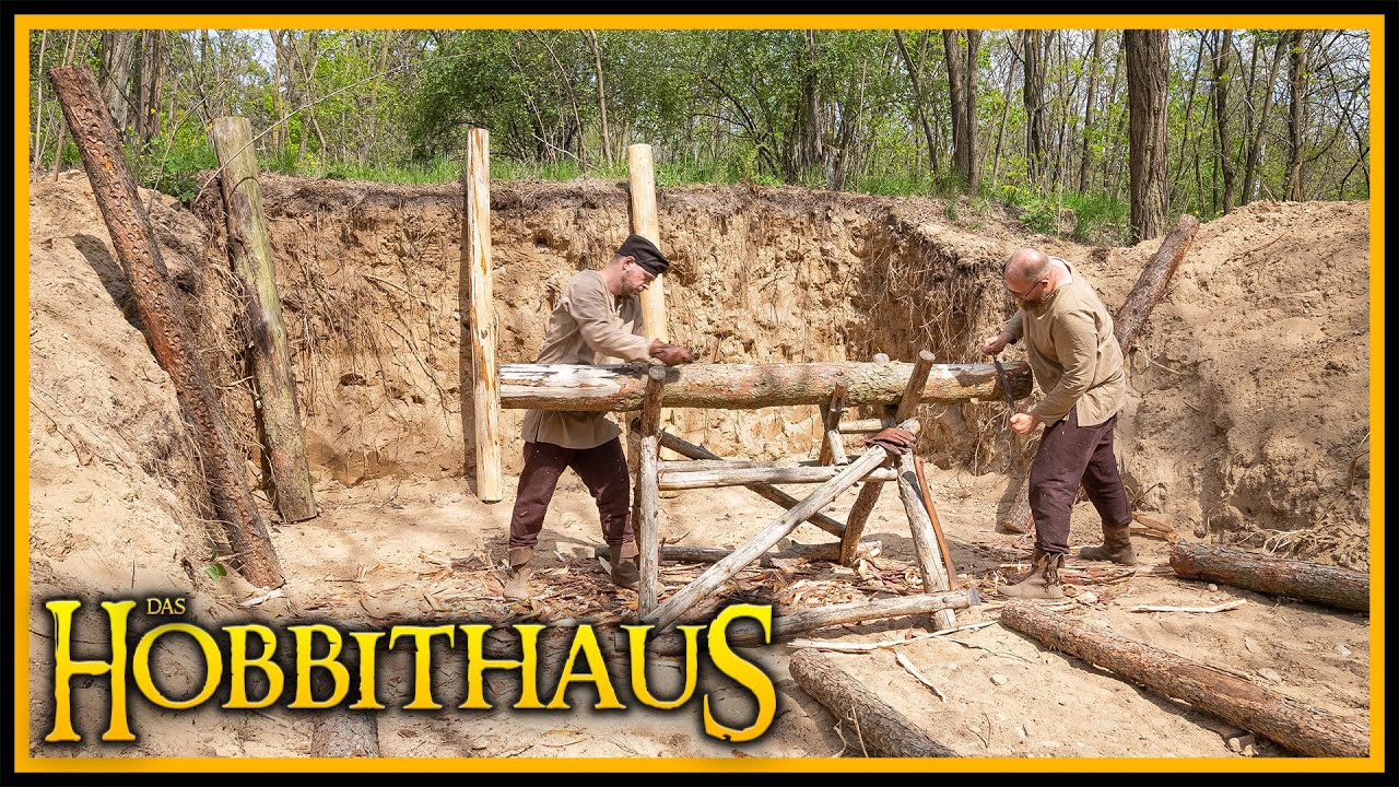 Das Hobbithaus - Das wird Baumbart nicht gefallen! - Bushcraft Outdoor Deutschland