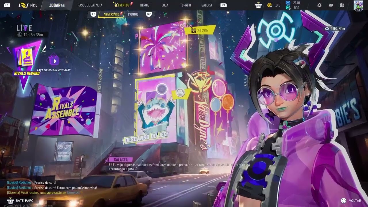Rivals Rewind - Marvel Rivals - Live 70 Parte 3 de 6