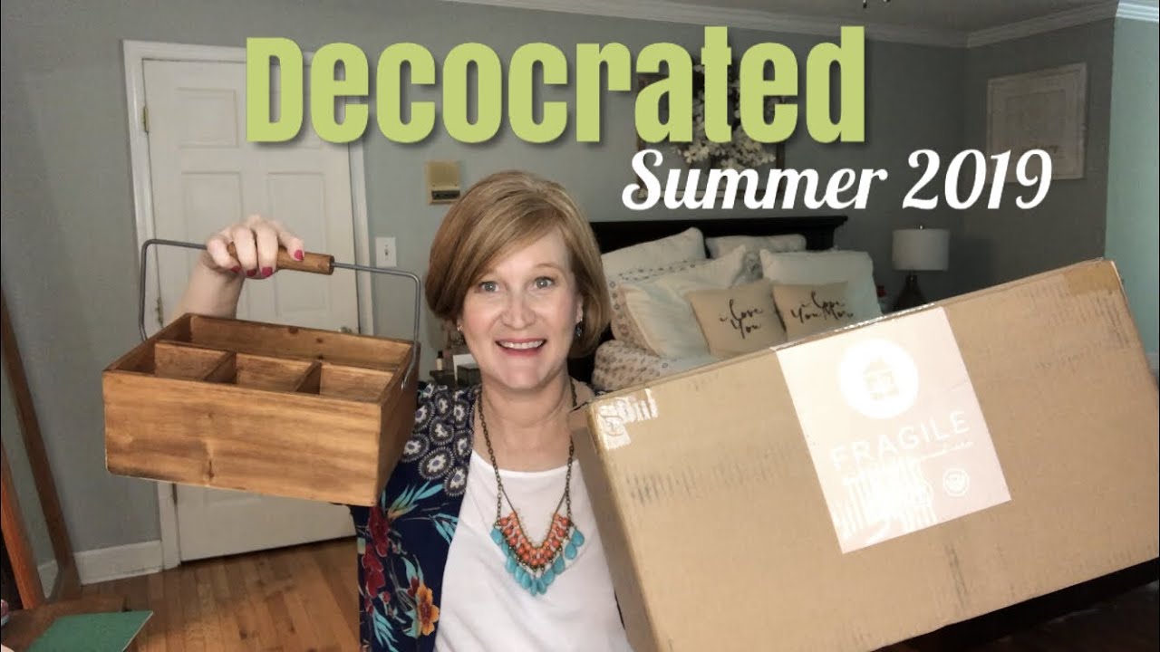 Decocrated /Summer 2019/  Home Decor and Lifestyle Box