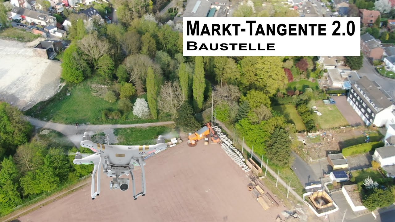 Baustelle - Markt-Tangente - Kohlscheid - Stand Ostern 2020