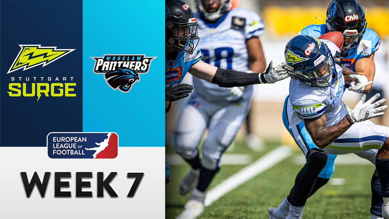 Stuttgart Surge @ Panthers Wroclaw | Highlights | Week 7 | Season 2022