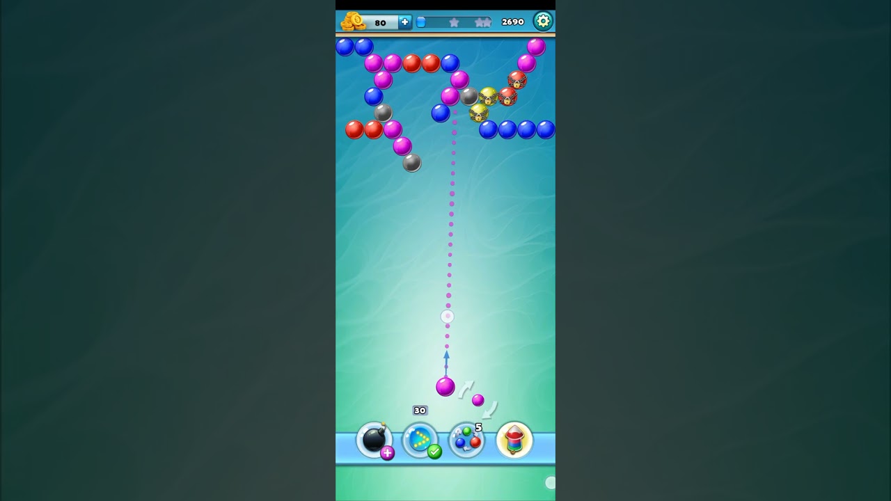 BUBBLES SHORTER 270.#bubblesshooter #games #gaming #gameplay 