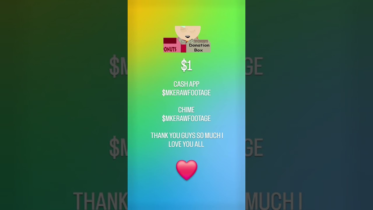 ALL DONATIONS WELCOME