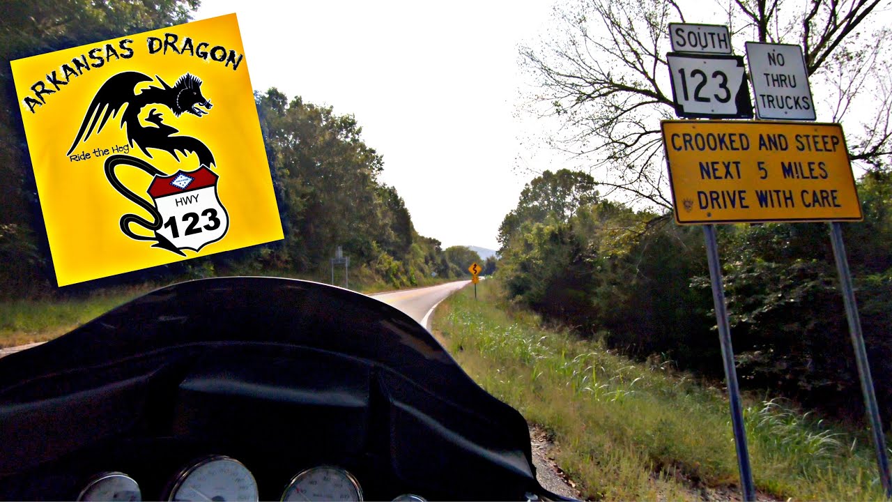 Ozarks Vacation P5:  Arkansas Dragon Motorcycle Ride