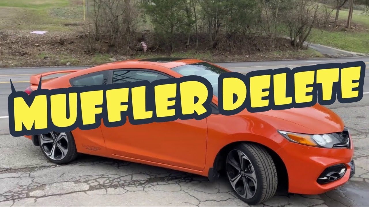 2014 Honda Civic Si EXHAUST w/ MUFFLER DELETE!!