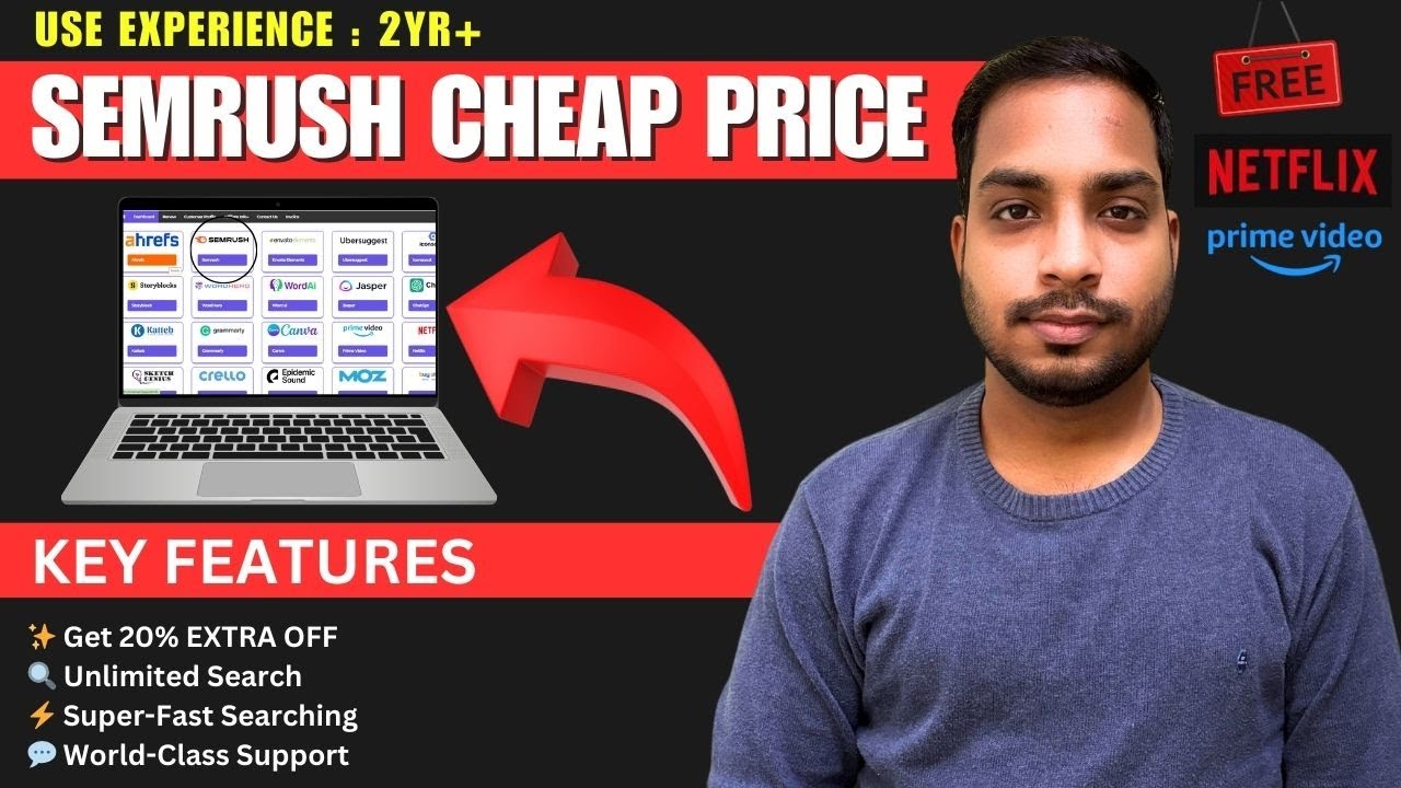 SEMrush cheap price 2025 | How to get SEMrush pro at cheap price | Cheapest keyword research tool