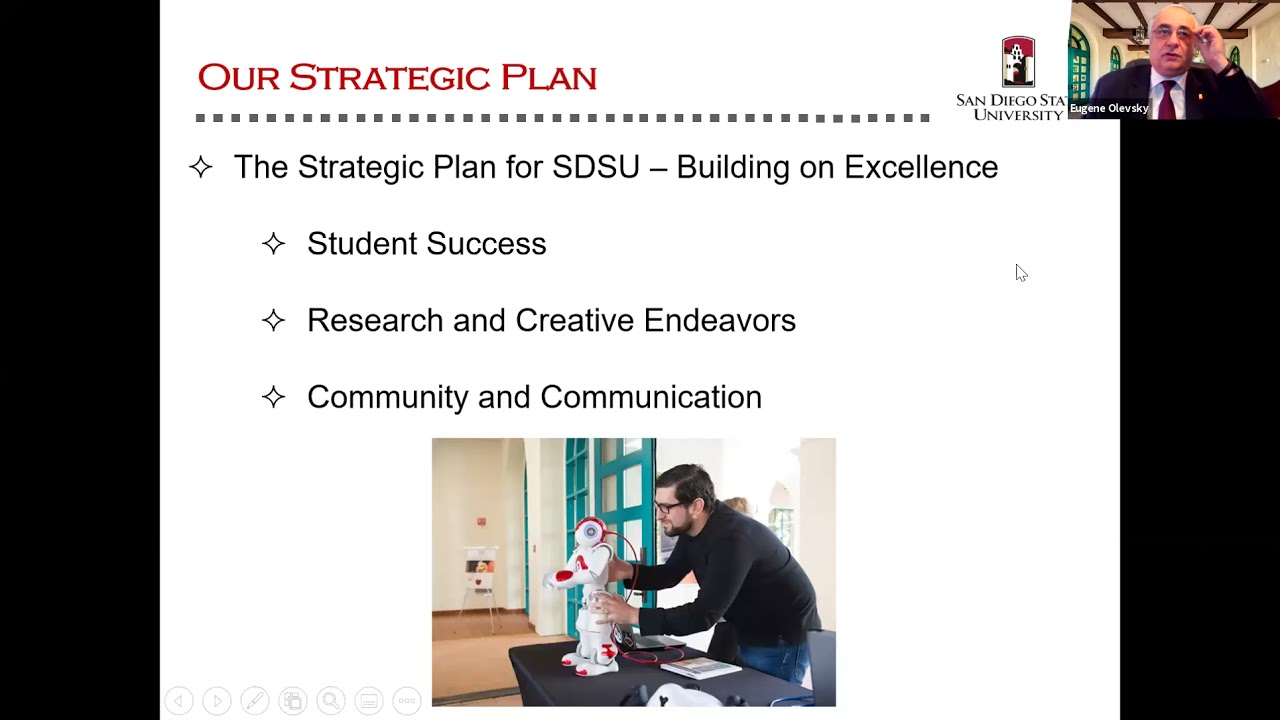 2020 SDSU College of Engineering Virtual Explore SDSU 2.0