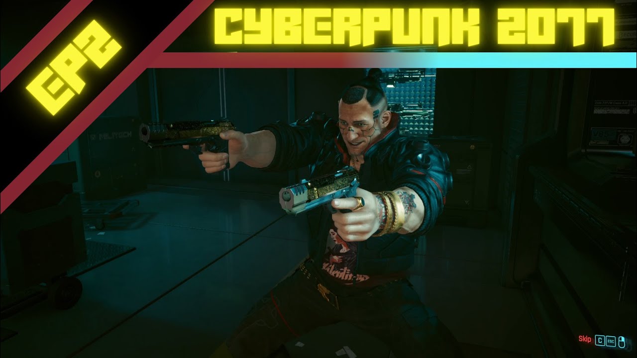 Let's Play Cyberpunk 2077 (BLIND) - Episode 2