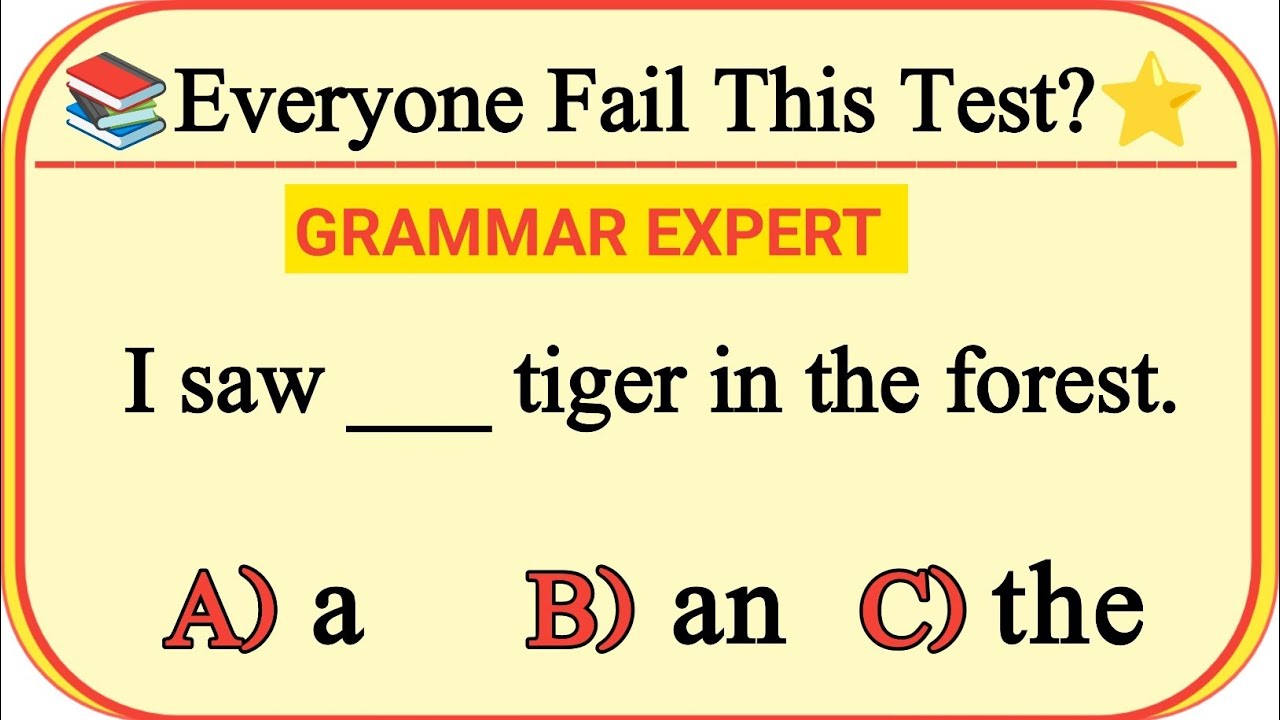 Everyone Fail This English Grammar Quiz MCQs Unless You’re a Genius! 😵📖#englishgrammar 