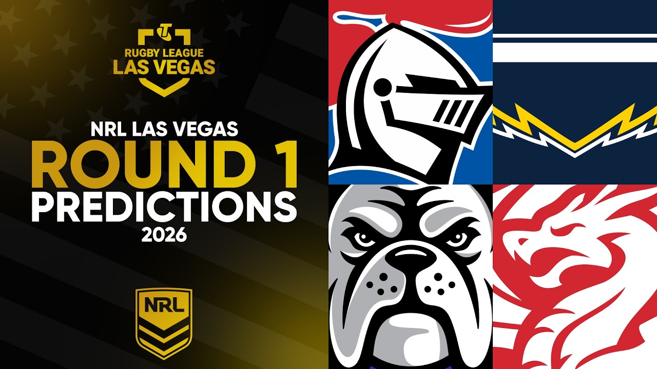 NRL Round 1 Predictions 2026 - NRL Las Vegas 🏉