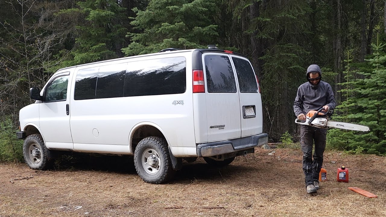 Van Life BC - Forestry Forest Trail Maintenance
