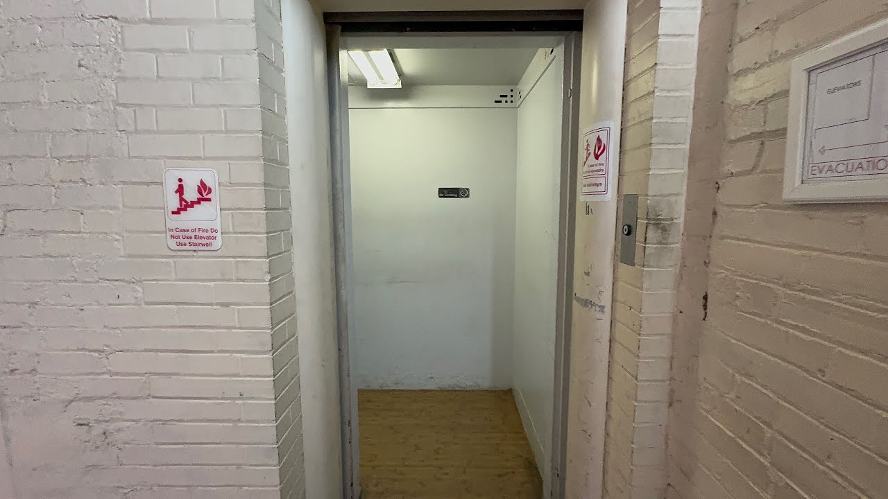 Pittsburgh, PA: Old Haughton Hydraulic Elevator in an Office Building