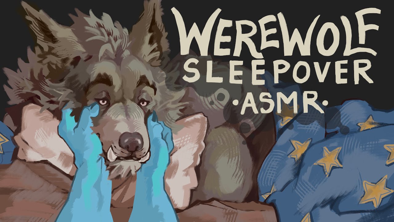 [m/m] werewolf boyfriend sleepover~🐺 🛏️ (furry asmr)