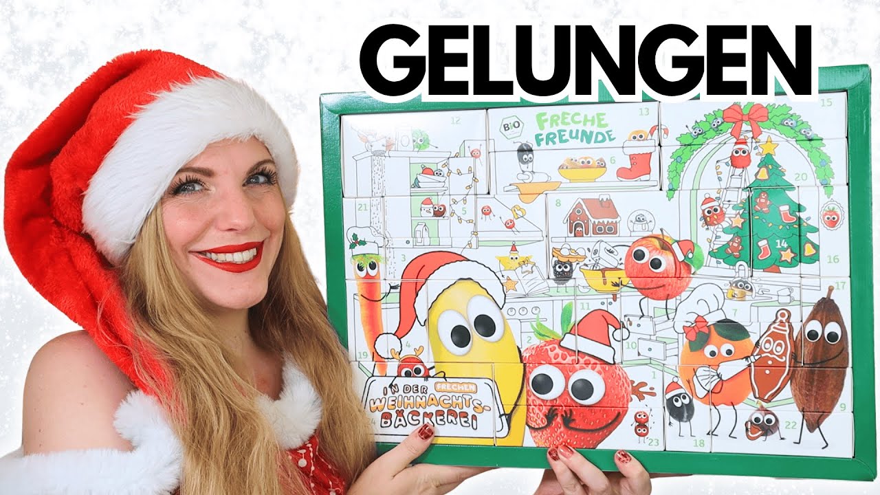FRECHE FREUNDE Adventskalender 2025 Inhalt Unboxing