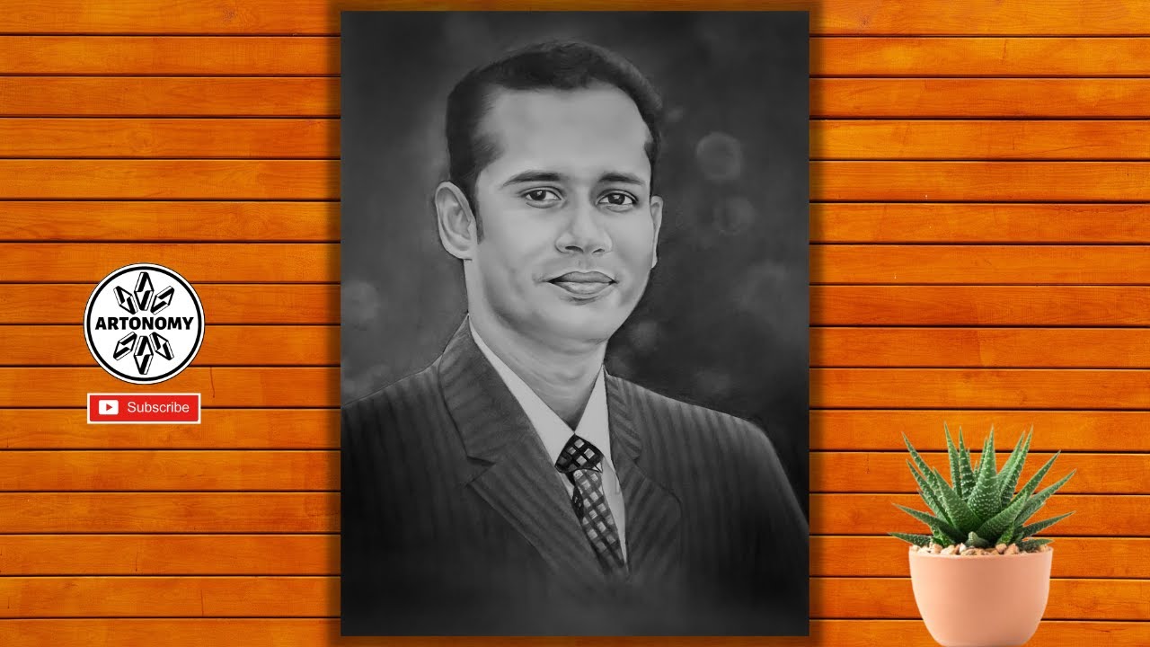 Drawing a Commissioned Portrait