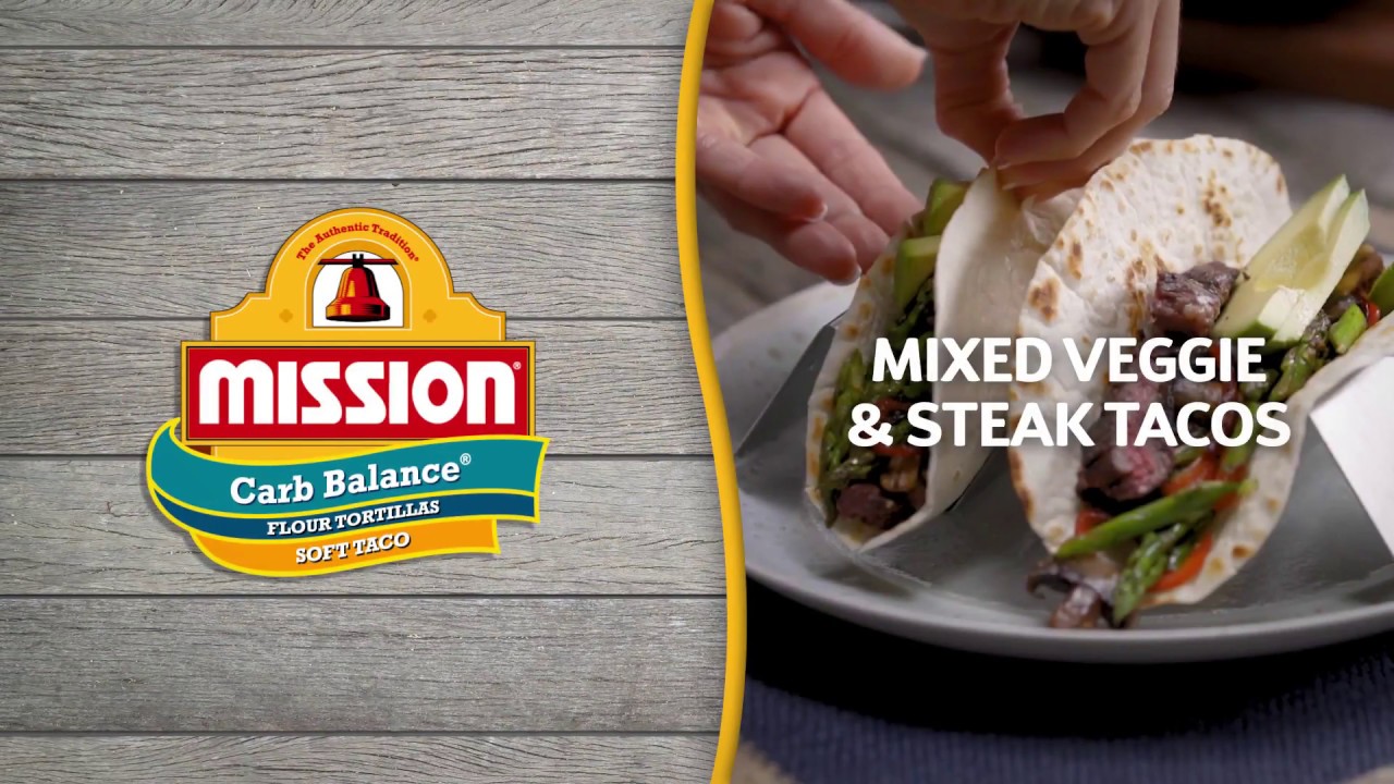 Mixed Veggie & Steak Tacos Recipe  - Mission Foods