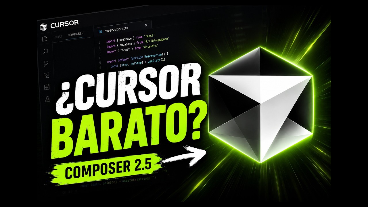 &iquest;Vale la Pena Cursor Composer 2.5? Lo Prob&eacute; Creando una App Real