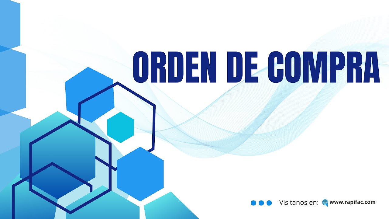 Como Generar una Orden de Compra | #Rapifac