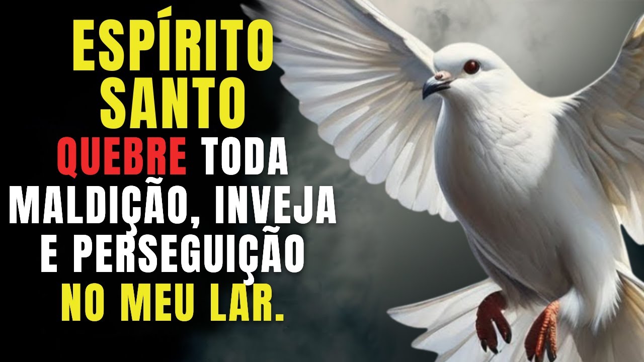 ESPÍRITO SANTO, ENTRA NO MEU LAR E QUEBRE TODA MALDIÇÃO, INVEJA, PERSEGUIÇÃO CONTRA MINHA FAMÍLIA