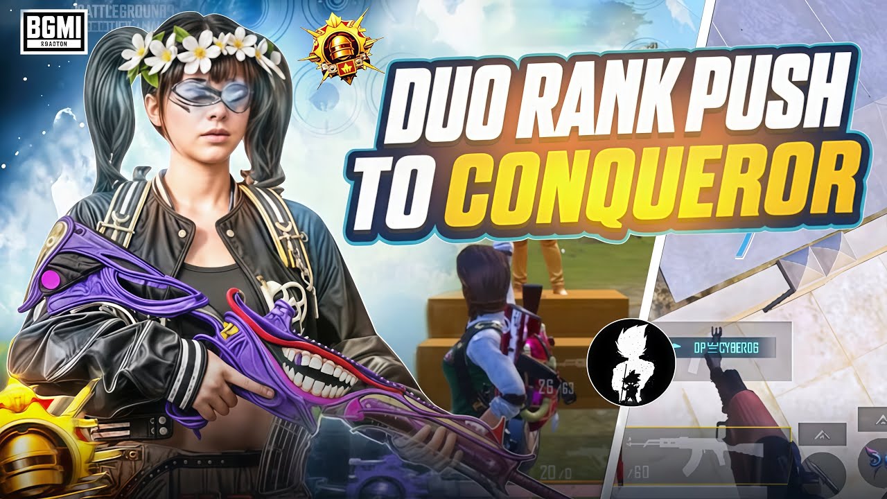 First time Duo rank push to Conqueror🥶 | @Boltie_07 