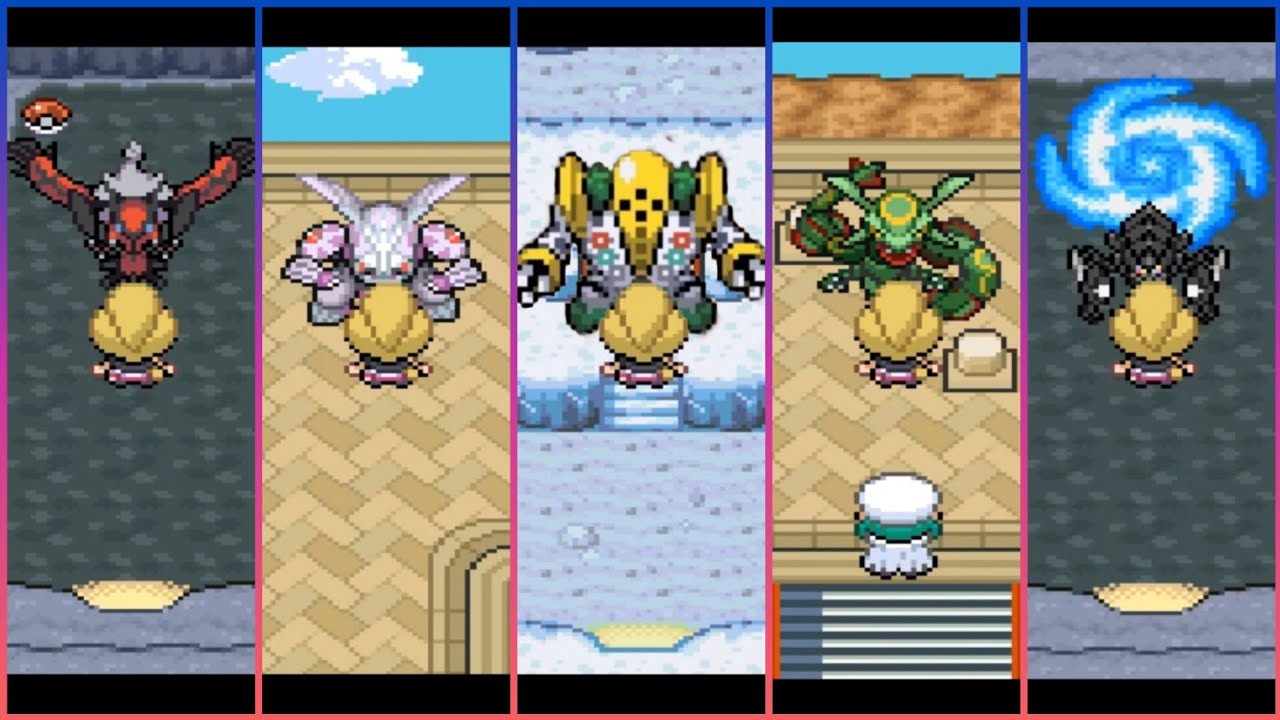 LOCALIZAÇÃO DE TODOS OS LENDÁRIOS NO POKEMON DARK WORSHIP 2023