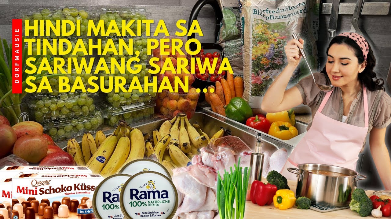 Dumpster Diving (Germany) : WALA SA TINDAHAN PERO SARIWA SA BASURAHAN...